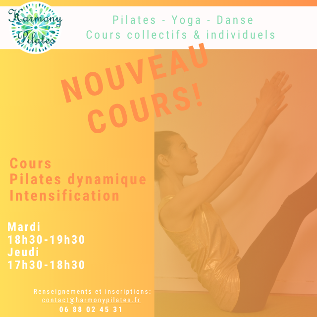 Nouveau cours Pilates dynamique